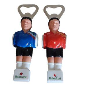 Heineken Foosball Player (Table Hockey) Bottle Openers Lot of 2 Never Used